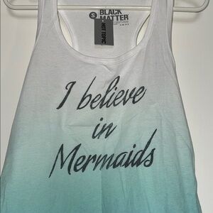 I Believe in Mermaids Racerback Tank Top
